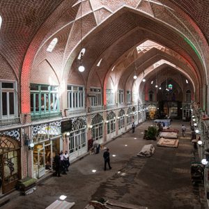 View Of Tabriz Carpet Bazaar , Iransense Travel Agency